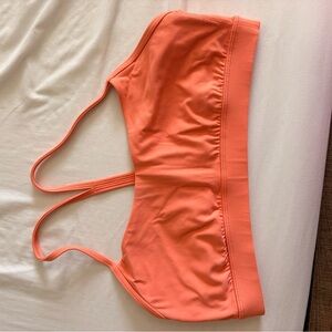 Lululemon Coral Strappy Sports Bra